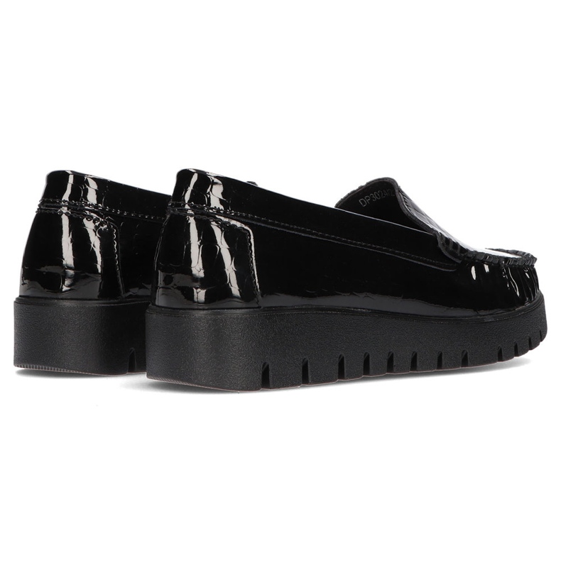 Scarpe in pelle Filippo DP3024/21 Bk Cr nero 2