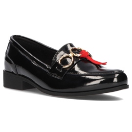 Scarpe in pelle Filippo DP3173/21 Bk nero 1
