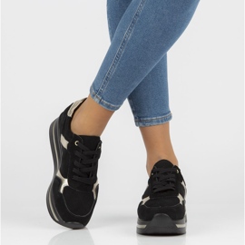 Sneakers in pelle Filippo DP2004/21 Bk nere nero 1