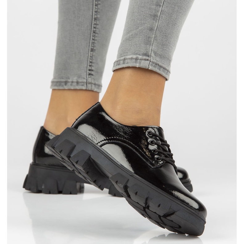 Scarpe in pelle Filippo DP3153/21 Bk nero 1