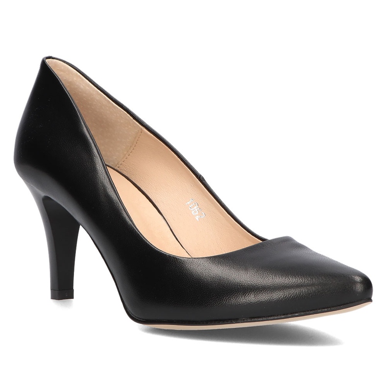 Décolleté in pelle Filippo 1062 Nero 1