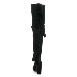 Betler Stivali con un'elegante rilegatura nero 2