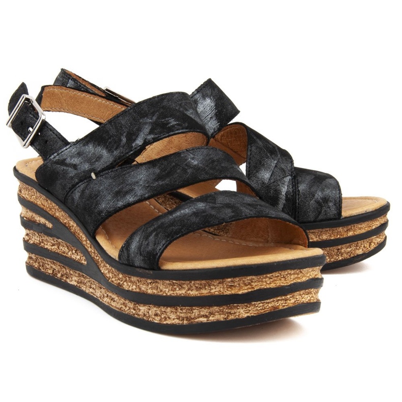 Filippo 513 Sandali Czarny Mazan nero 1