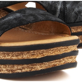 Filippo 513 Sandali Czarny Mazan nero 2