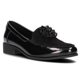 Scarpe in pelle Filippo DP3174/21 Bks nere nero 1