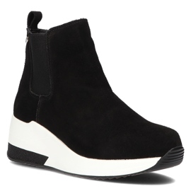 Stivali in pelle Filippo DBT3195/21 Bk nero 1