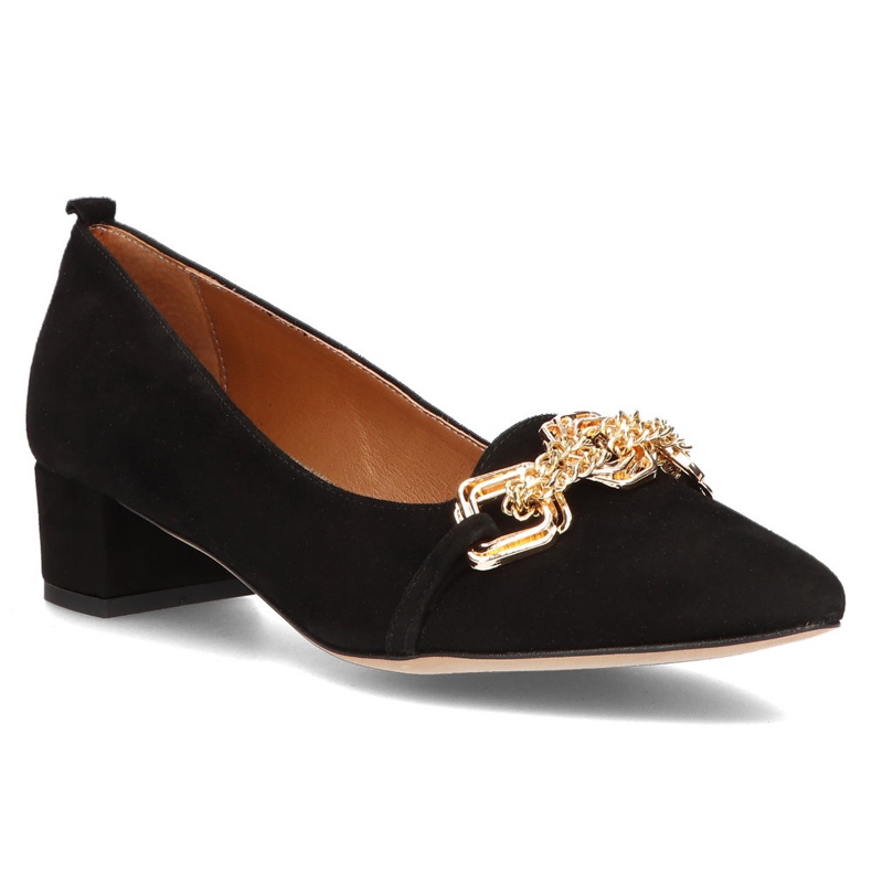 Scarpa in pelle Filippo 2109/2 nera nero 1
