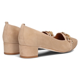 Scarpa in pelle Filippo 2109/2 beige 2
