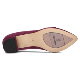 Scarpa in pelle Filippo 2109/2 viola 1