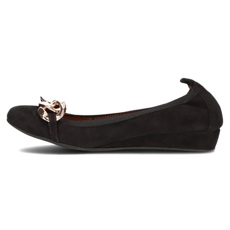 Ballerine Filippo 894 in pelle nere nero 2