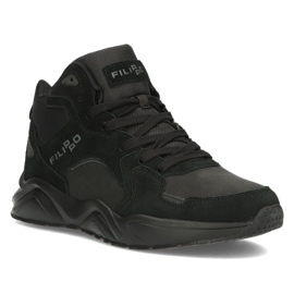 Trekking in pelle Filippo MTR3089 / 21 Bk nero 1