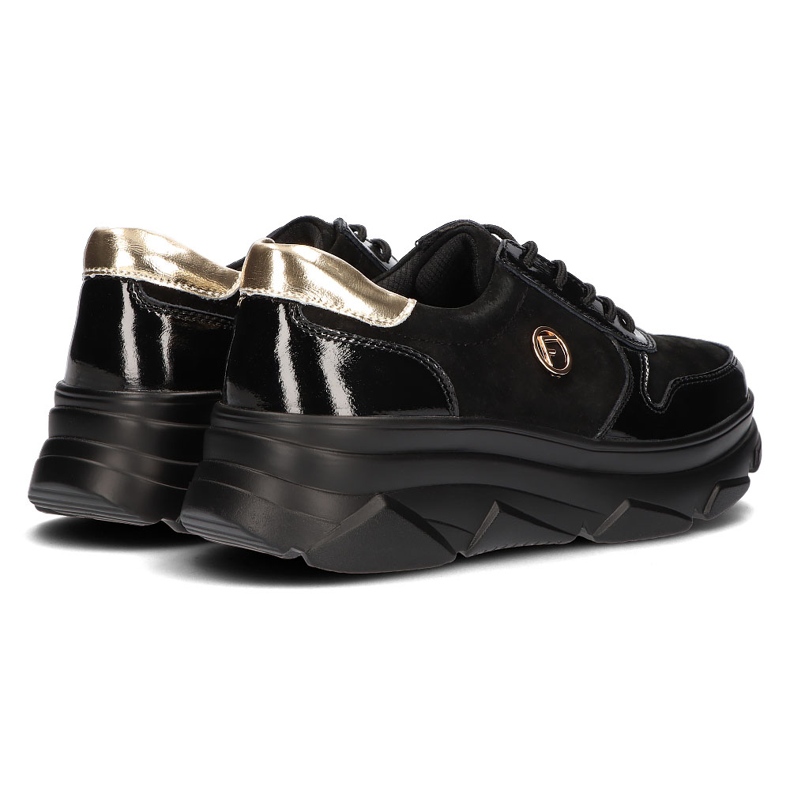 Sneakers in pelle Filippo DP3185/22 Bk nere nero 2