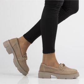Scarpe in pelle Filippo DP3221/22 Be beige 1