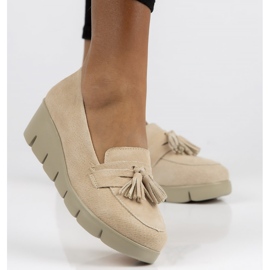 Scarpe in pelle Filippo DP3162/22 Be beige 2