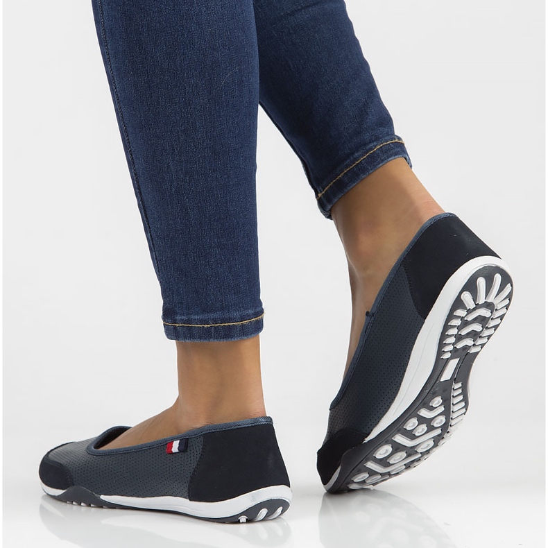 Scarpa in pelle Filippo DP142/22 Nv blu navy 2