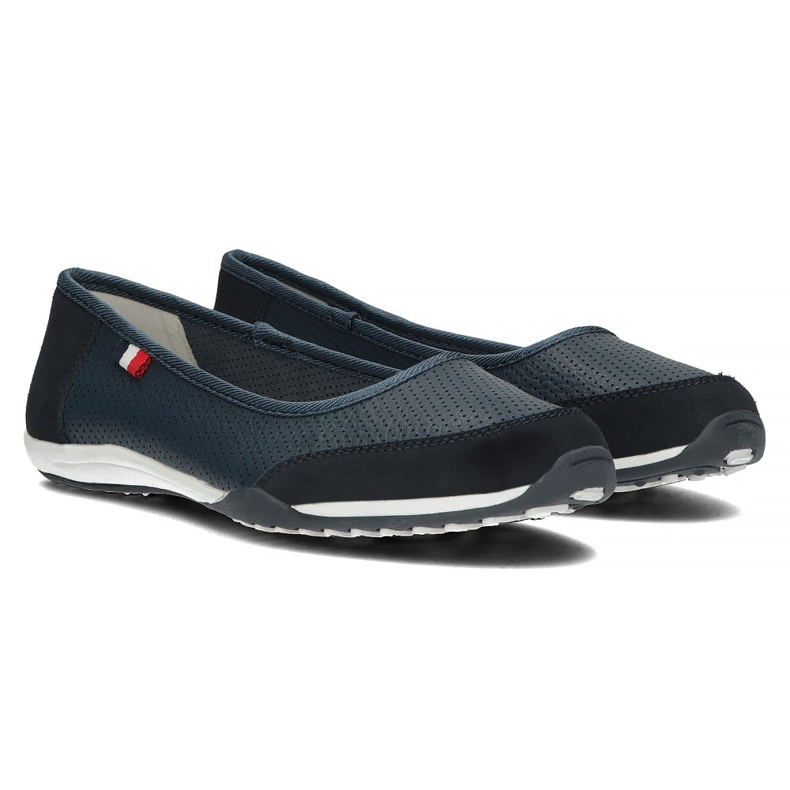 Scarpa in pelle Filippo DP142/22 Nv blu navy 1