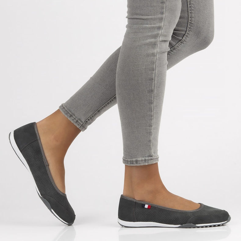 Scarpe in pelle Filippo DP143/22 Gr grigio 2