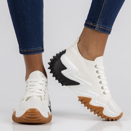 Sneakers Filippo UB07P Wh bianche bianca 2