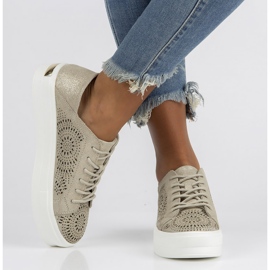 Scarpe in pelle FILIPPO DP3529/22 Go d'oro 2