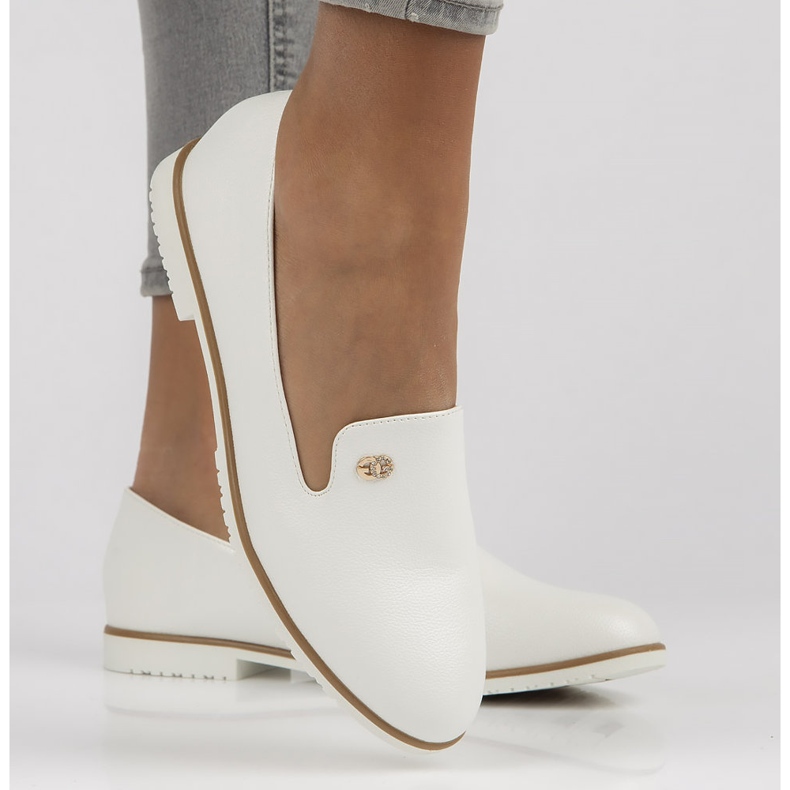 Filippo B5002-BL ballerine bianche bianco 2