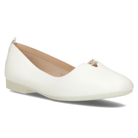 Filippo B50013-BL ballerine bianche bianco 1