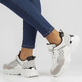 Sneakers Filippo BB116 bianche e nere bianca nero 2