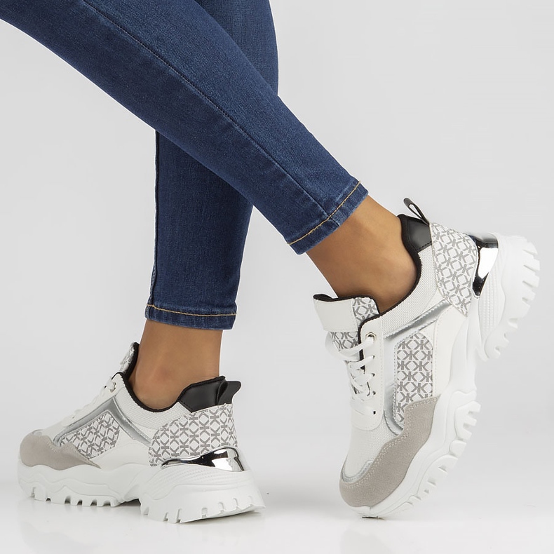 Sneakers Filippo BB116 bianche e nere bianco nero 2