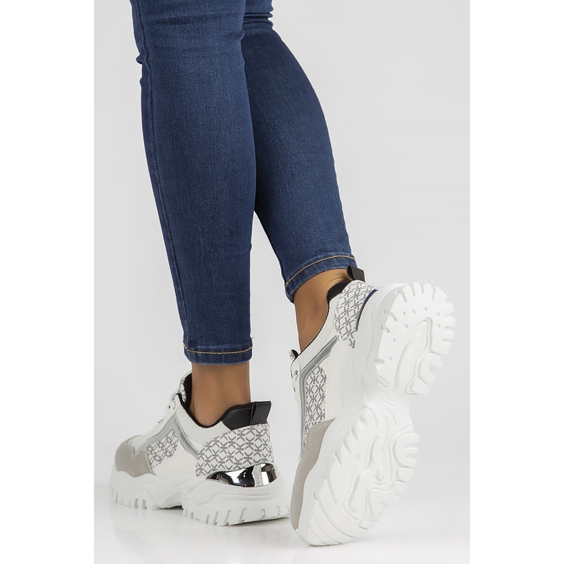 Sneakers Filippo BB116 bianche e nere bianco nero 1