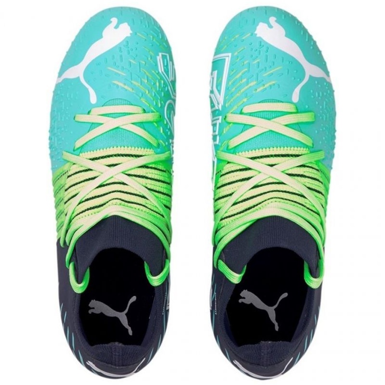 Scarpe da calcio Puma Future Z 3.2 Fg Ag Jr 106501 03 multicolore blu 1