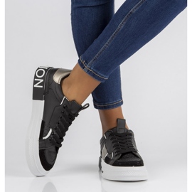 Sneakers Filippo GG599 nere nero 2