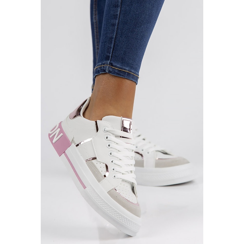 Sneakers Filippo GG599 rosa bianco multicolore 1