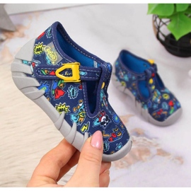 Ciabatte Befado Jr BEF2M blu navy 1