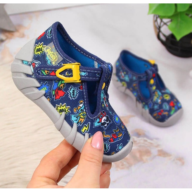 Ciabatte Befado Jr BEF2M blu navy 1