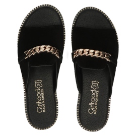 Ciabatte Filippo LH-190 in pelle nere nero 1