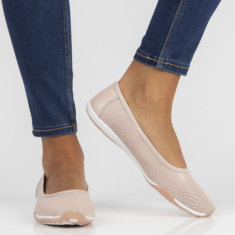 Ballerine in pelle Filippo DP3681/22 Pi rosa 1