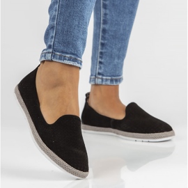 Scarpa in pelle Filippo DP081/22 Bk nera nero 1