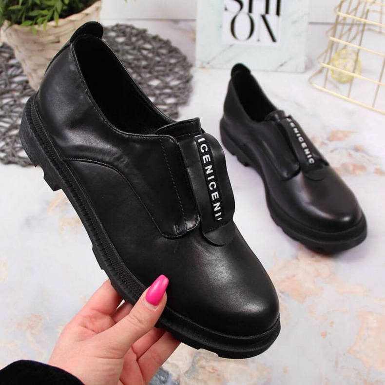 Slip on scarpe S. Bararski W OLI147 nero 1