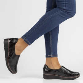 Scarpe in pelle Filippo DP3616/22 Bk nero 1