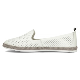 Scarpa in pelle Filippo DP081/22 Wh bianca 1