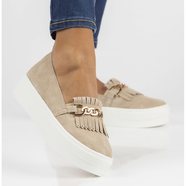 Scarpe in pelle Filippo DP3532/22 Be beige 1