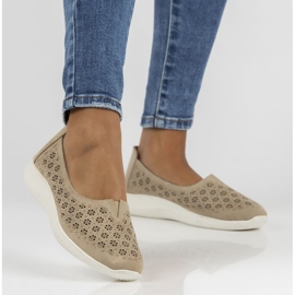 Scarpe in pelle Filippo DP3673/22 Be beige 1