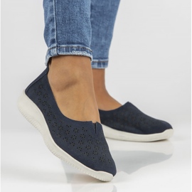 Scarpa in pelle Filippo DP3673/22 Nv blu navy 1