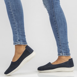 Scarpa in pelle Filippo DP3673/22 Nv blu navy 2