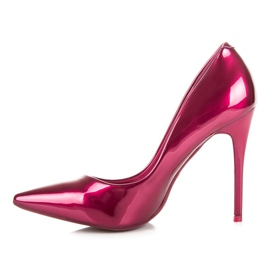 Vices Tacchi a spillo da donna metallizzati rosa 2