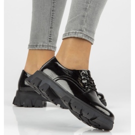 Scarpe in pelle Filippo DP3153/22 Bk nero 1