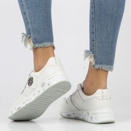 Sneakers in pelle Filippo DP3542 / 22 Wh bianche bianca 1