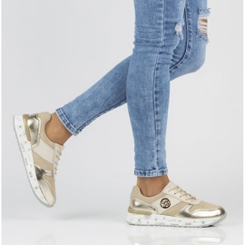 Sneakers in pelle Filippo DP3542/22 Be beige 1