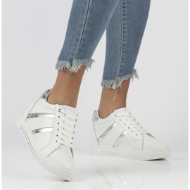 Sneakers in pelle Filippo DP3549 / 22 Wh bianche bianco 2