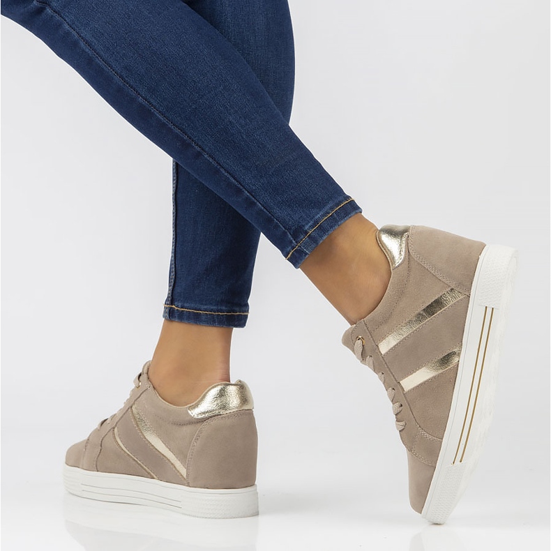 Sneakers in pelle Filippo DP3549/22 Be beige 2