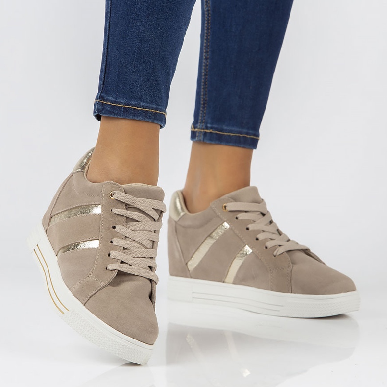 Sneakers in pelle Filippo DP3549/22 Be beige 1